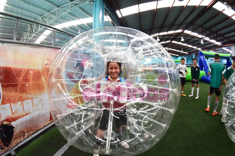 Bumper balls en evento