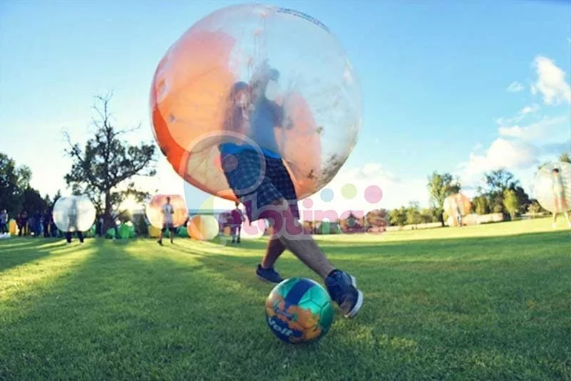 Choques en bumper ball