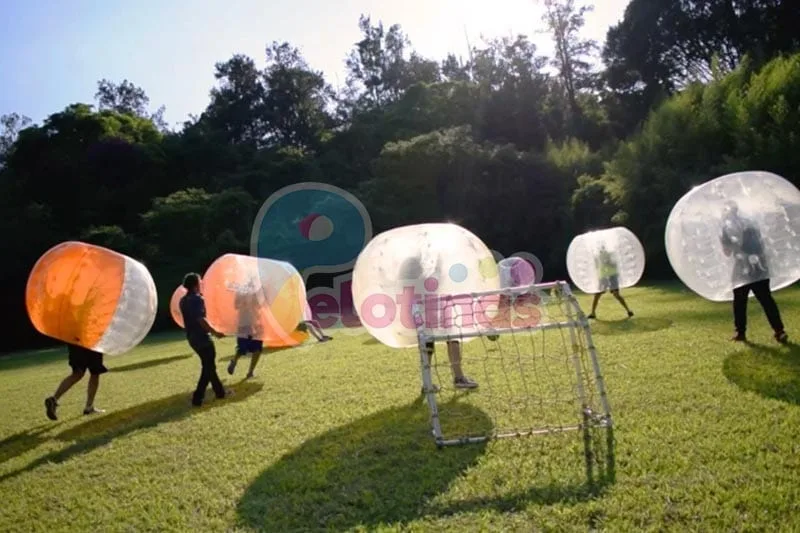Bumper ball en acción