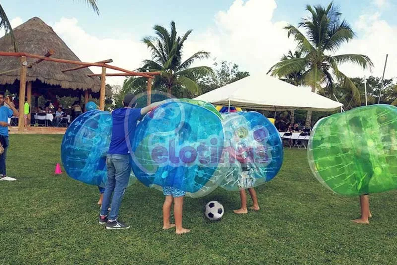 Bumper ball inflable
