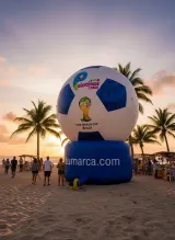 Esfera Inflable Publicitaria con base