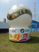 Esfera Inflable Publicitaria con base - Pelotinas Factory