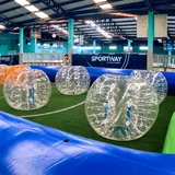 Cancha Inflable con Bumper Ball - Pelotinas Factory