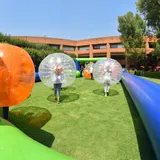 Cancha Inflable con Bumper Ball - Pelotinas Factory