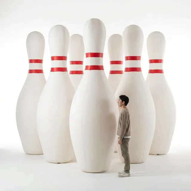 Pino de Boliche Inflable - Pelotinas Factory